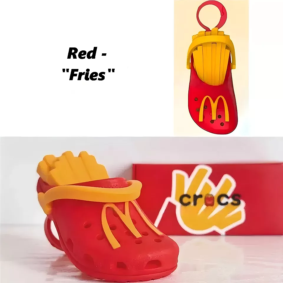 Crocs x McDonald's Keychains (Chinese Market Version)