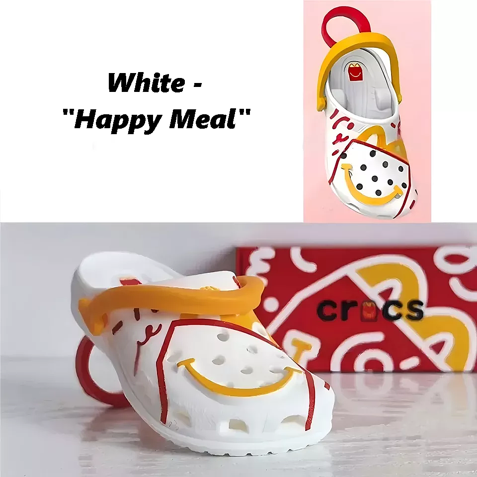 Crocs x McDonald's Keychains (Chinese Market Version)
