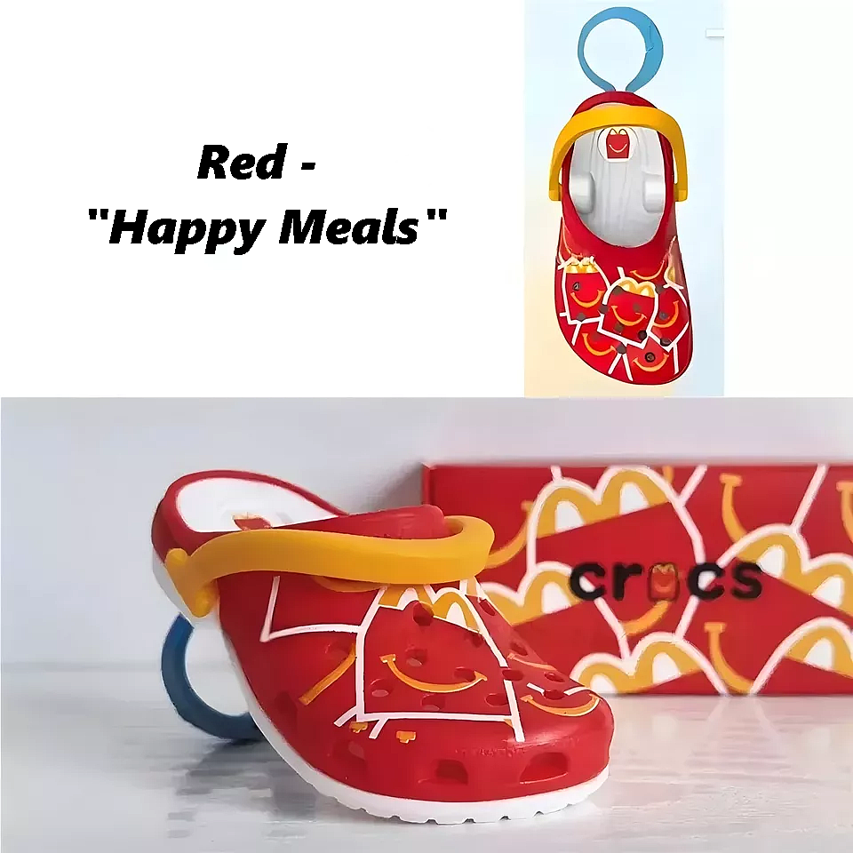 Crocs x McDonald's Keychains (Chinese Market Version)