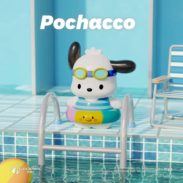 Sanrio Pochacco "Where Are We Go" Figures