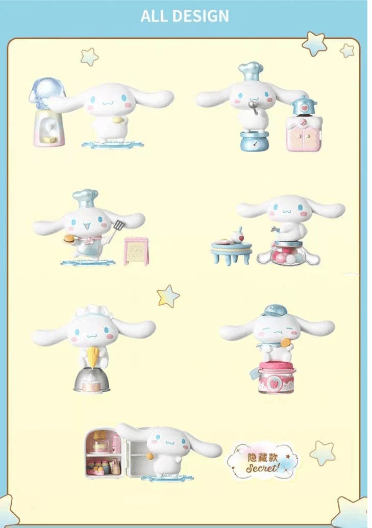 Sanrio x Miniso Cinnamoroll Cooking House Series Blind Box