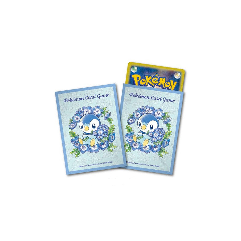 Piplup" Japanese Pokemon Card Sleeves Evolving Collectibles Piplup" Japanese Pokemon Card Sleeves Evolving Collectibles