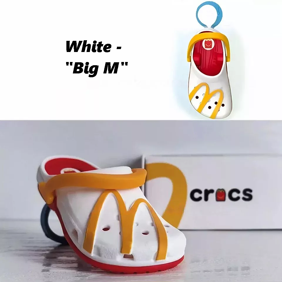 Crocs x McDonald's Keychains (Chinese Market Version)