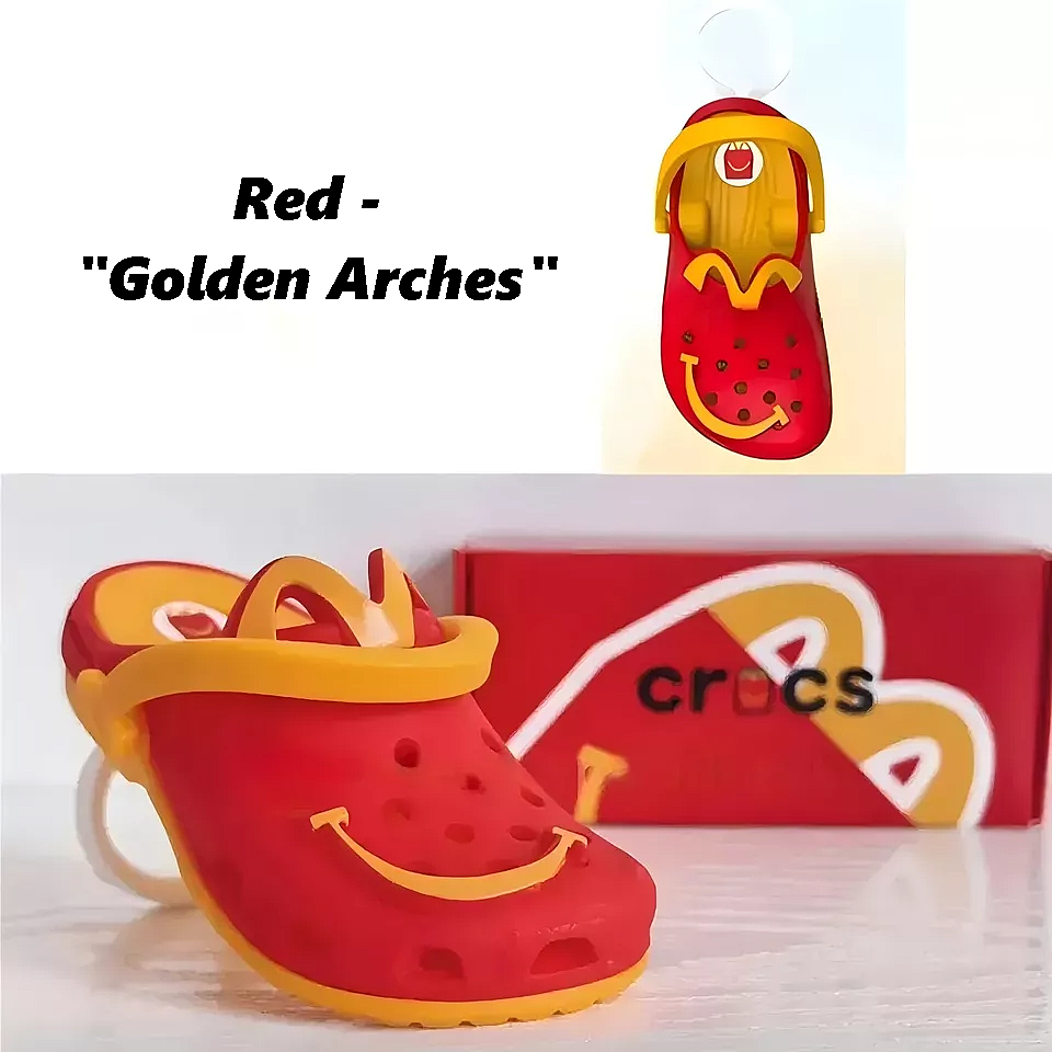 Crocs x McDonald's Keychains (Chinese Market Version)