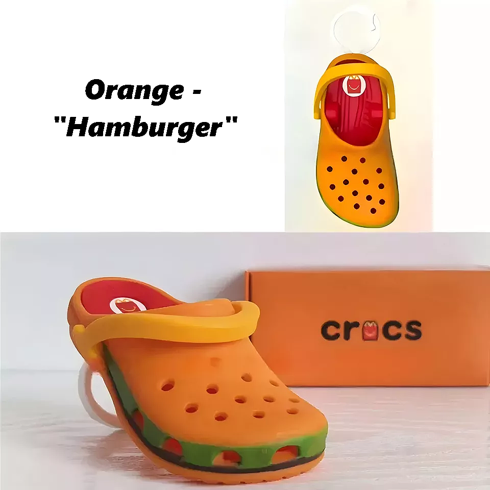 Crocs x McDonald's Keychains (Chinese Market Version)