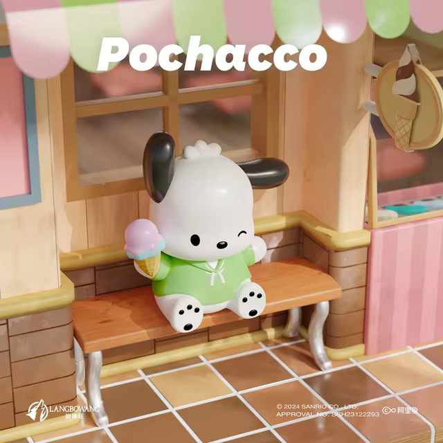 Sanrio Pochacco "Where Are We Go" Figures