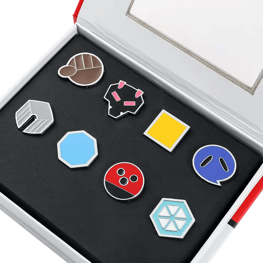 Pokemon Gym Badge Pin Collections