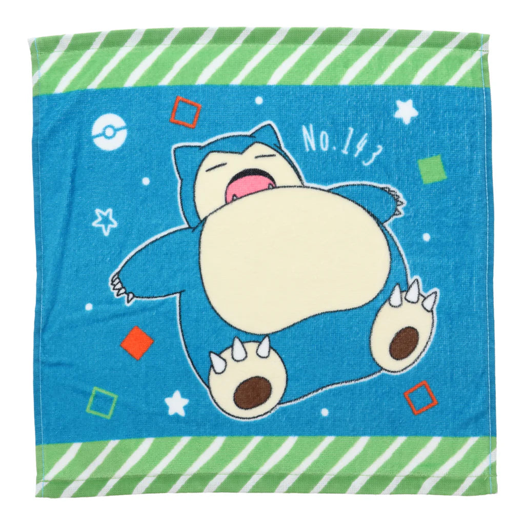 Pokemon Mini Square Hand Towel - Japanese Exclusive