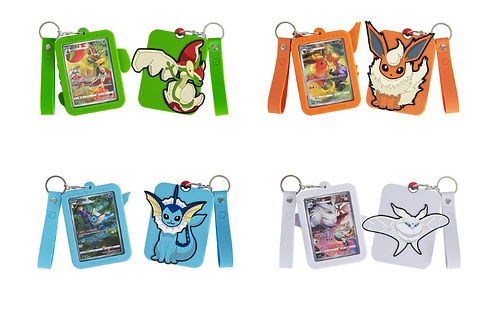 Pokemon TCG S-Chinese Nine Colors Gathering Eevee Card Display Frame Gift Box