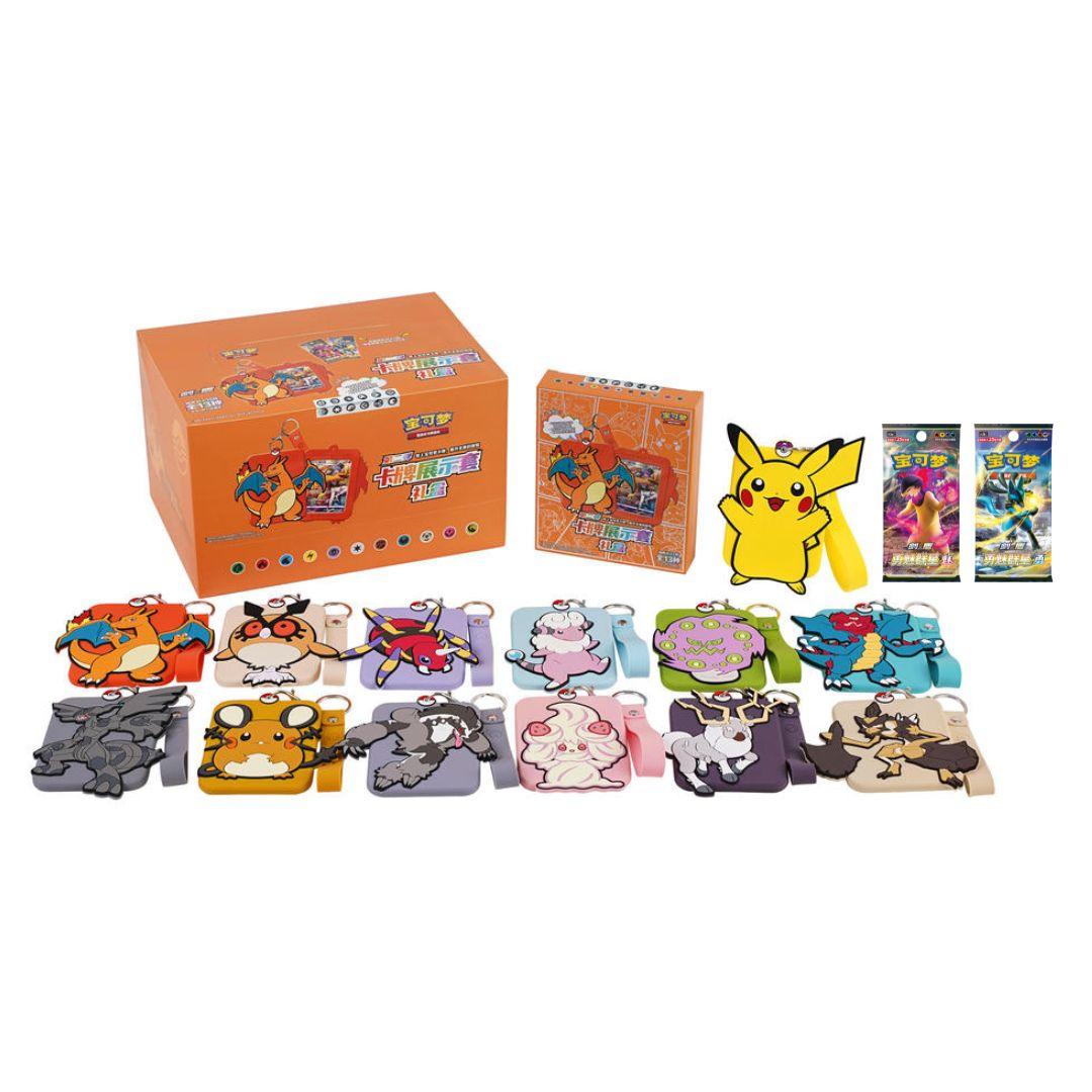 Pokemon TCG S-Chinese Charizard Card Display Frame Gift Box