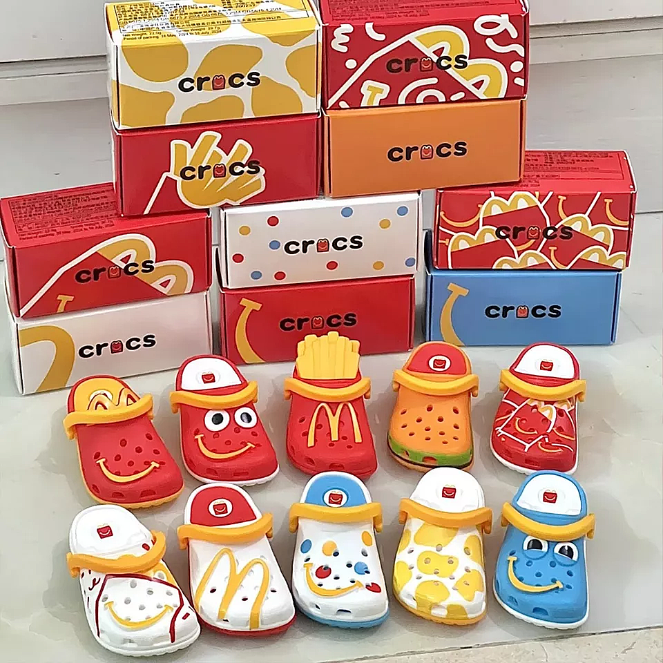 Crocs x McDonald's Keychains (Chinese Market Version)