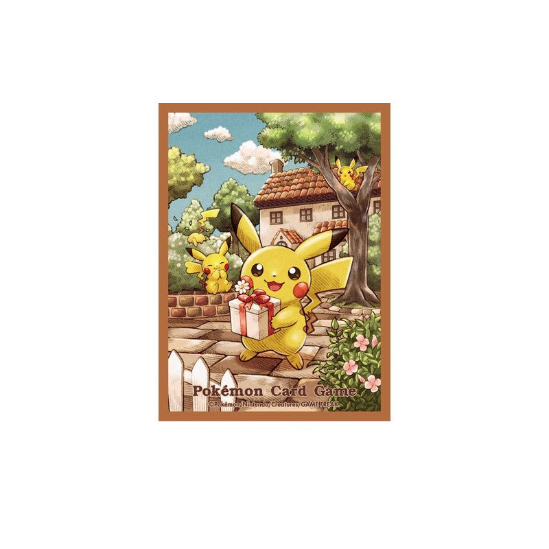 Pikachu" Japanese Pokemon Card Sleeves Evolving Collectibles Pikachu" Japanese Pokemon Card Sleeves Evolving Collectibles