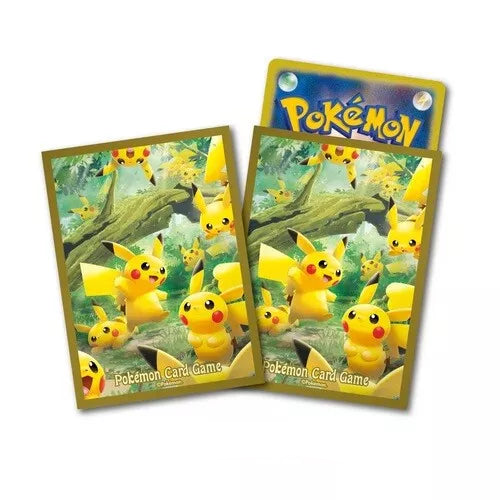 "Pikachu" Japanese Pokemon Card Sleeves